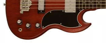 SG Faded 4-String Bass - Worn Cherry - Chrome Hardware